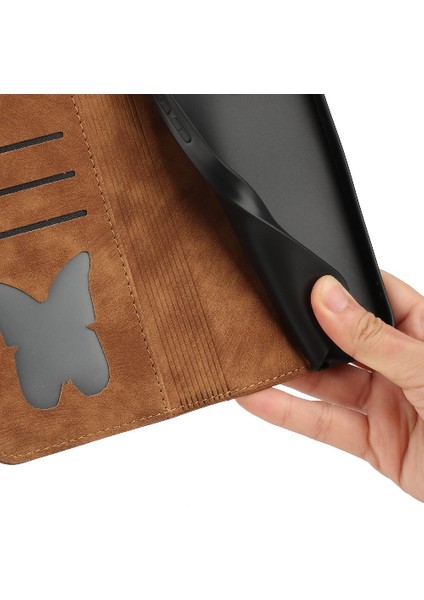 IPhone 14 Için Kılıf Pro Max Kart Cep Flip Folio Tutucu Kapak Cüzdan (Yurt Dışından)