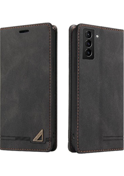 Samsung Galaxy S22 Artı Kickstand Iki Kart Yuvaları Premium Deri (Yurt Dışından)