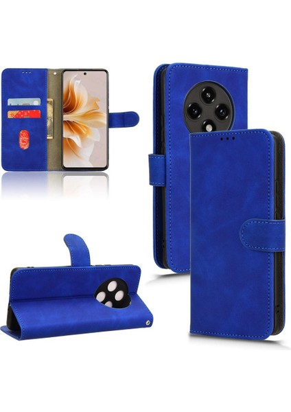 Oppo A3 Pro 5g Kart Ekleme Deri Için Kılıf Folio Flip Case Kapak (Yurt Dışından)
