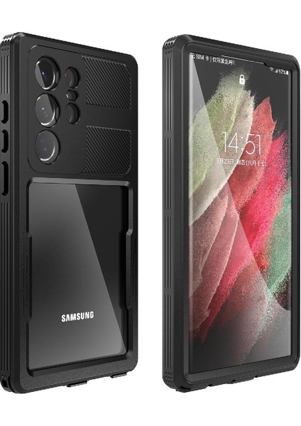 Samsung Galaxy S23 Ultra 12FT Askeri Darbeye Su Geçirmez Kılıf (Yurt Dışından)