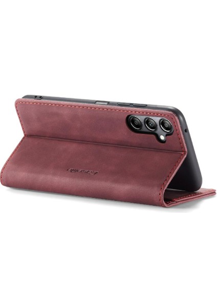 Samsung Galaxy A05S Için Flip Case Manyetik Kapatma Darbeye Vintage Pu (Yurt Dışından) indirimleri