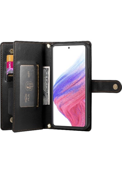 Samsung Galaxy Için Flip Case A53 5g Standı Iş Cüzdan Çok Fonksiyonlu (Yurt Dışından) indirimleri