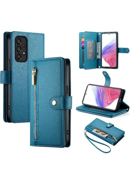 Samsung Galaxy Için Flip Case A53 5g Standı Iş Cüzdan Çok Fonksiyonlu (Yurt Dışından) modelleri