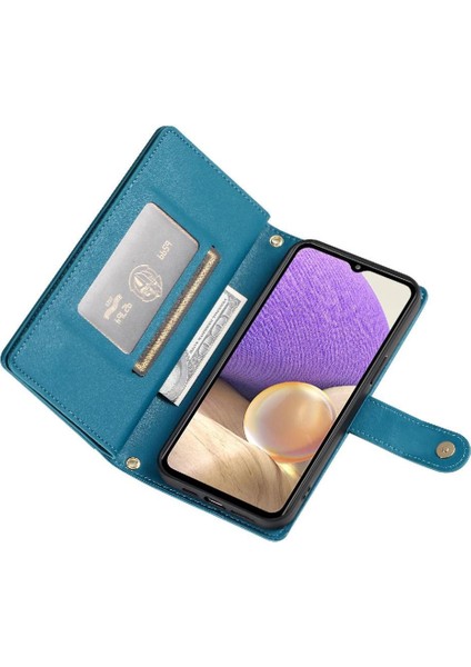 Samsung Galaxy A32 5g Için Flip Case Crossbody Kayış Çok Fonksiyonlu Standı (Yurt Dışından) indirimleri
