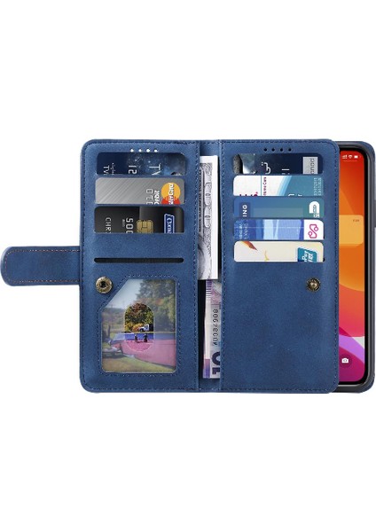 Motorola Moto Kenar 50 Pro 9 Kart Yuvaları Pu Deri Cüzdan Için Flip Case (Yurt Dışından)