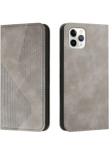 IPhone 11 Için Kılıf Pro Max Folio Kapak Cüzdan Kickstand Pu Deri Kart (Yurt Dışından)