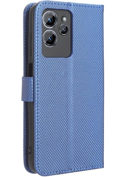 Oukitel C32 Kapak Kart Tutucu Kickstand Manyetik Cüzdan Için Kılıf (Yurt Dışından)
