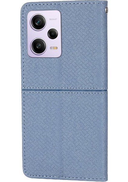 Xiaomi Redmi Için Not 12 5g/poco X5 Flip Folio Kitap Pu Deri Kapak (Yurt Dışından)