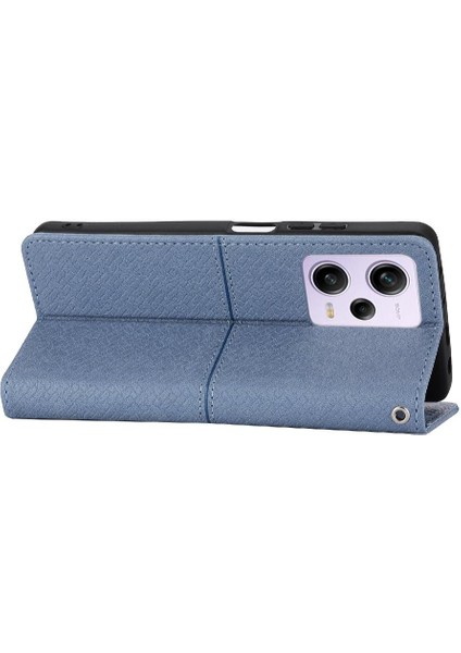Xiaomi Redmi Için Not 12 5g/poco X5 Flip Folio Kitap Pu Deri Kapak (Yurt Dışından)