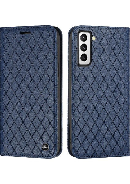 Samsung Galaxy S21 Artı Manyetik Kabuk Çevirme Iş Cüzdan Kartı (Yurt Dışından)