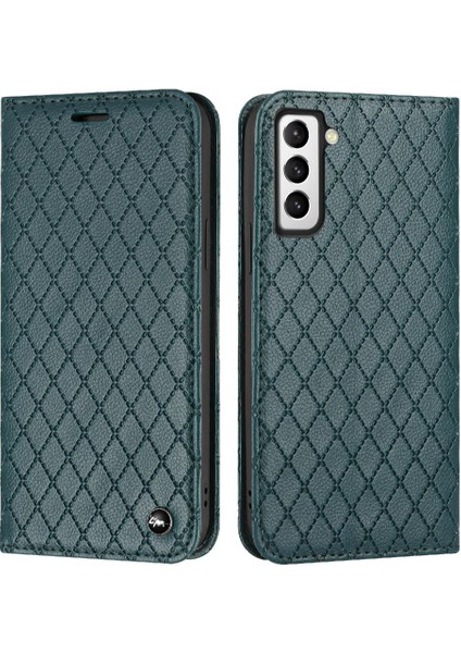 Samsung Galaxy S22 Manyetik Kabuk Iş Çevirme Kartı Yuvaları Tutucu (Yurt Dışından)