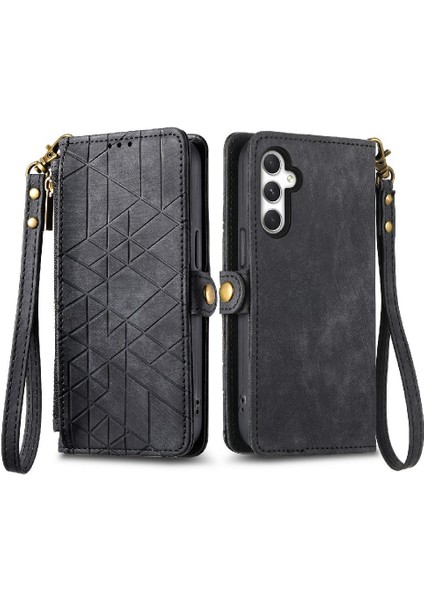 Samsung Galaxy A25 Için Flip Case 5g Kapak Çevirin Cüzdan Basit Iş Durum (Yurt Dışından)