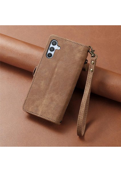 Samsung Galaxy A54 5g Için Flip Case Basit Iş Deri Kılıf Flip (Yurt Dışından) fırsatları