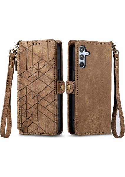 Samsung Galaxy A54 5g Için Flip Case Basit Iş Deri Kılıf Flip (Yurt Dışından) indirimleri