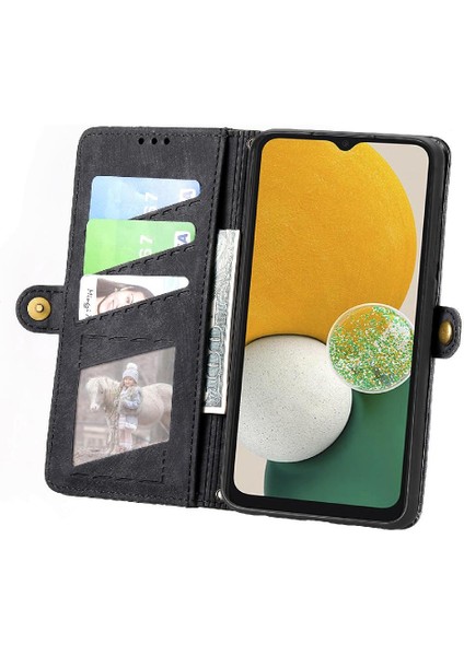 Samsung Galaxy A13 5g Için Flip Case Deri Kılıf Cüzdan Basit Iş (Yurt Dışından) fırsatları