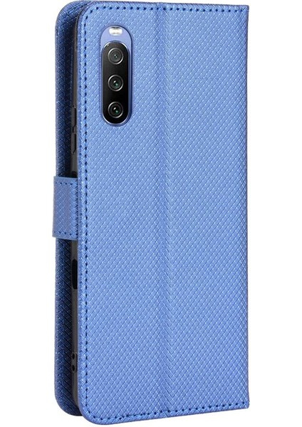 GX Boutique Sony Xperia 10 Iıı Manyetik Cüzdan Kickstand Kart Tutucu Kapak Için Kılıf (Yurt Dışından)