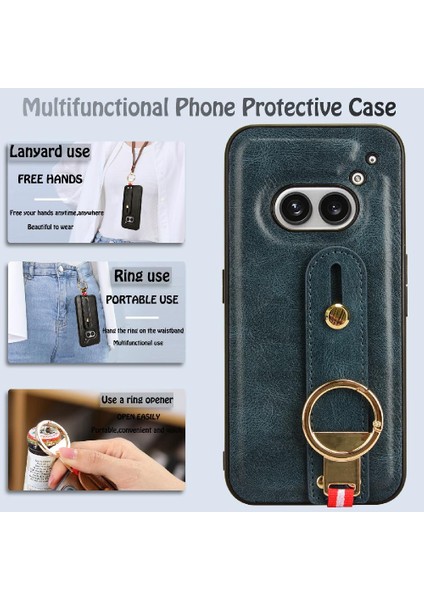 Nothing Telefon 2A Uyumluluk Bilek Kayışı Kolaylık Premium Pu (Yurt Dışından)