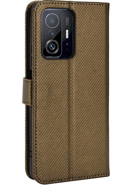 Xiaomi 11T/11T Pro Kapak Kickstand Manyetik Cüzdan Kart Tutucu (Yurt Dışından) fiyatları
