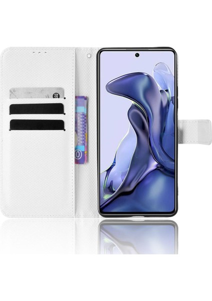 Xiaomi 11T/11T Pro Kapak Kickstand Manyetik Cüzdan Kart Tutucu (Yurt Dışından) indirimleri