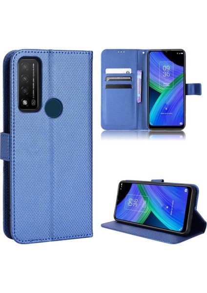 Tcl 20R 5g Manyetik Cüzdan Kart Tutucu Kickstand Kapak Için Kılıf (Yurt Dışından) fiyatları