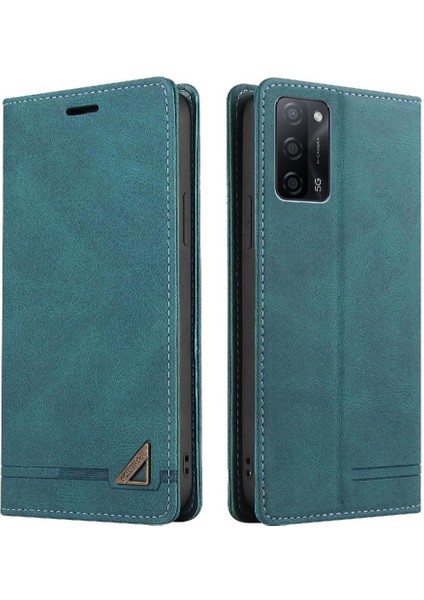 Oppo Oppo 5g Premium Deri Iki Kart Yuvaları Kickstand Premium Için Kılıf (Yurt Dışından)