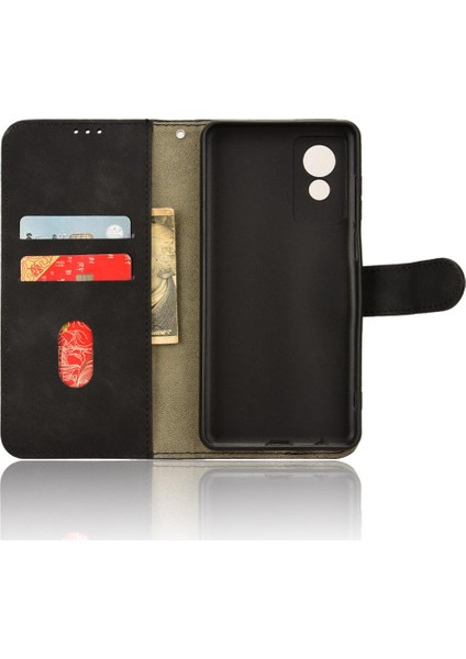 Kart Tutucu Kickstand ile Tcl 501 Deri Folio Flip Case Için Kılıf (Yurt Dışından) fırsatları