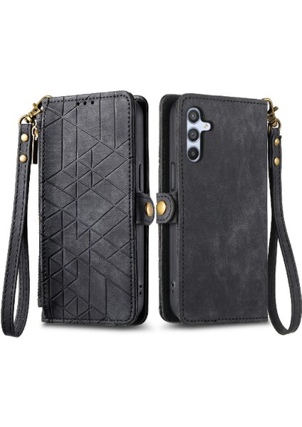 Samsung Galaxy A54 5g Için Flip Case Basit Iş Deri Kılıf Flip (Yurt Dışından) fırsatları