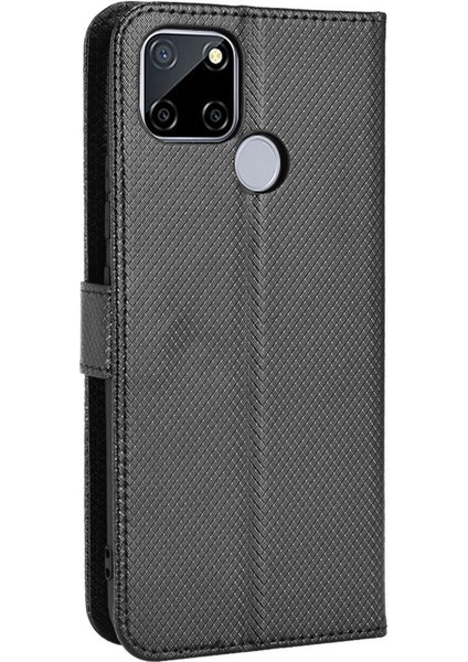 Realme C25/C12 Kart Tutucu Kapak Manyetik Cüzdan Kickstand Için Kılıf (Yurt Dışından) modelleri