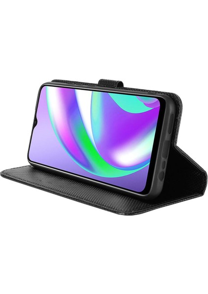 Realme C25/C12 Kart Tutucu Kapak Manyetik Cüzdan Kickstand Için Kılıf (Yurt Dışından) fırsatları