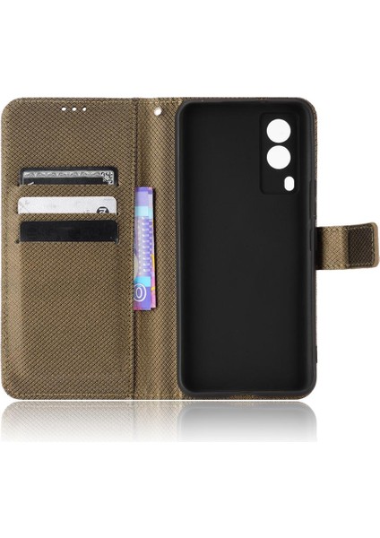 Vıvo V21E 5g Kickstand Kapak Manyetik Cüzdan Kart Tutucu Için Kılıf (Yurt Dışından) fırsatları