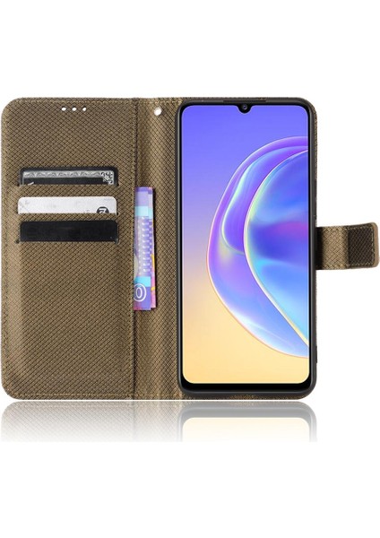 Vıvo V21E 5g Kickstand Kapak Manyetik Cüzdan Kart Tutucu Için Kılıf (Yurt Dışından) indirimleri