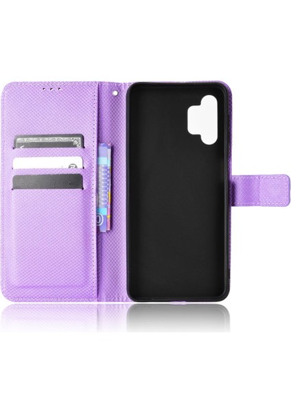 Samsung Galaxy A32 5g Kart Tutucu Kickstand Kapak Manyetik Cüzdan (Yurt Dışından) modelleri