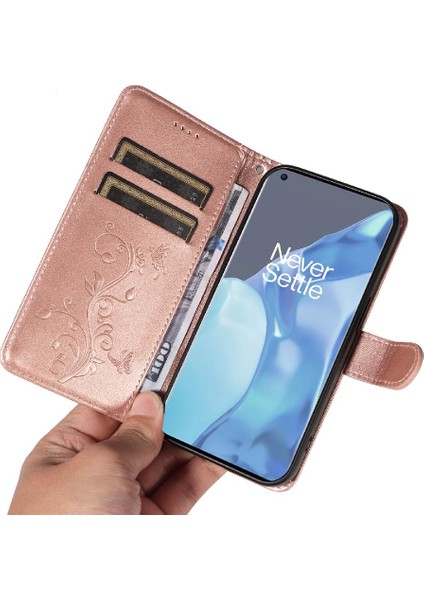 Oneplus 9 Pro Için Kılıf El Kayışı Cüzdan Telefon Kılıfı ile Yüksek Kalite ve (Yurt Dışından) indirimleri