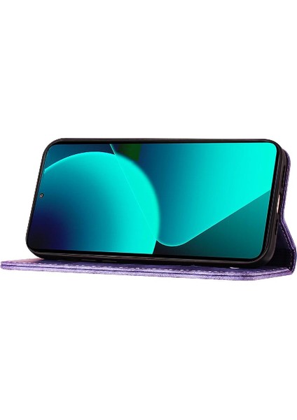 Xiaomi 14 Için Kılıf Tutucu Kapak Çevirin Folio Kart Cep Cüzdan Kılıf Kedi (Yurt Dışından) fırsatları