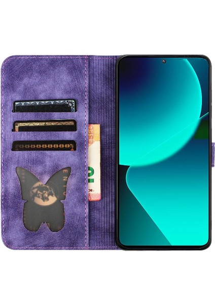 Xiaomi 14 Için Kılıf Tutucu Kapak Çevirin Folio Kart Cep Cüzdan Kılıf Kedi (Yurt Dışından) indirimleri