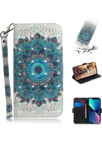 IPhone 5/5s/se Kordon Pu Deri Cüzdan Için 3D Boyalı Koruyucu Kılıf (Yurt Dışından) indirimleri