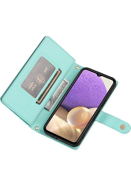 Samsung Galaxy A32 5g Için Flip Case Crossbody Kayış Çok Fonksiyonlu Standı (Yurt Dışından) modelleri