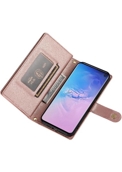 Samsung Galaxy S10 Çok Fonksiyonlu Cüzdan Iş Standı Için Flip Case (Yurt Dışından) indirimleri