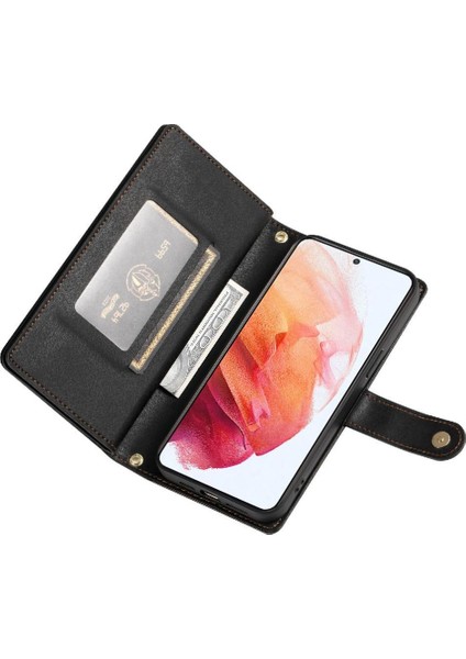 Samsung Galaxy S21 Standı Iş Çok Fonksiyonlu Kayış Için Flip Case (Yurt Dışından) modelleri