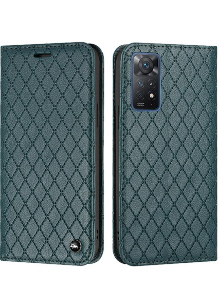 Xiaomi Redmi Için Not 11 Pro 4g/5g Flip Cüzdan Kart Yuvaları Tutucu (Yurt Dışından)