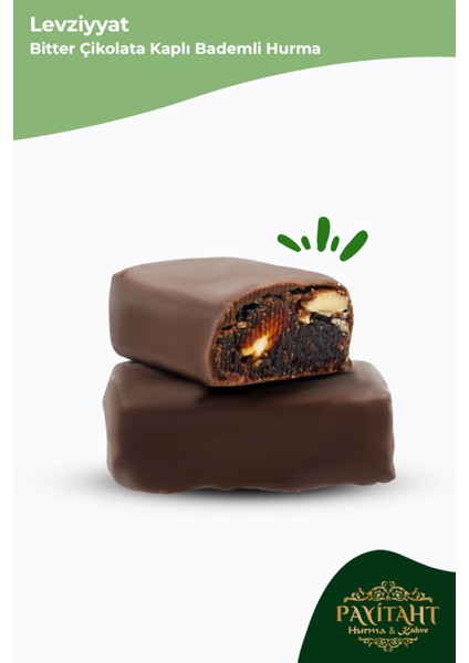Levziyyat - Bitter Çikolata Kaplı Bademli Hurma 250GR.
