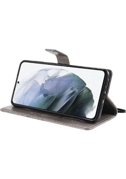 Samsung Galaxy S21 Artı Pu Deri Flip Kickstand Darbeye ile (Yurt Dışından) fiyatları