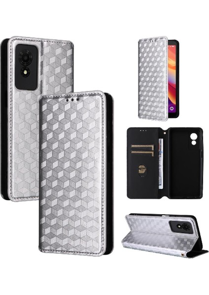 Tcl 501 4g Pu Deri Manyetik Kapatma 3D Desen Cüzdan Kartı Için Kılıf (Yurt Dışından) indirimleri