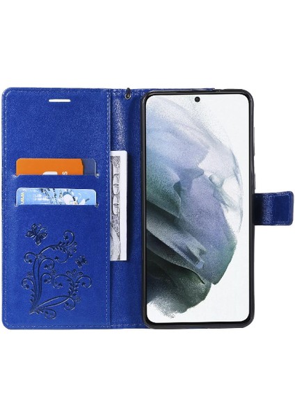 Samsung Galaxy S21 Manyetik Kapak Pu Deri Flip Kickstand Kapak (Yurt Dışından) fiyatları