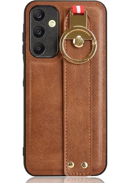 Samsung Galaxy A25 5g Premium Pu Deri Kolaylık Bilek Kayışı (Yurt Dışından)