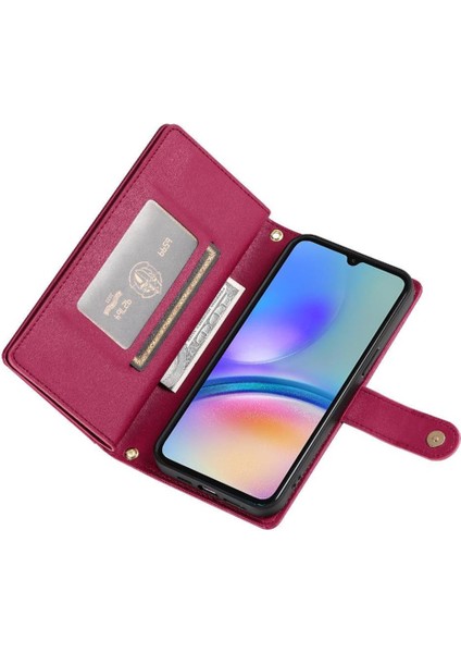 Samsung Galaxy A05S Çok Fonksiyonlu Crossbody Kayış Cüzdan Için Flip Case (Yurt Dışından) modelleri