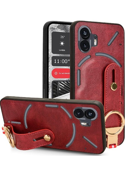 Nothing Kılıf Telefon 2 Kolaylık Uyumluluk Bilek Kayışı Premium Pu (Yurt Dışından)