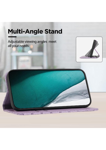 Samsung Galaxy S22 Artı Manyetik Kabuk Çevirme Cüzdan Kartvizit (Yurt Dışından)