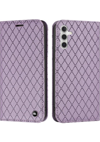 Samsung Galaxy A35 5g Kartvizit Yuvaları Tutucu Cüzdan Manyetik (Yurt Dışından)