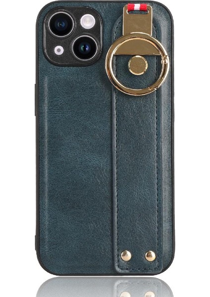 IPhone 13 Mini Bilek Kayışı Premium Pu Deri Uyumluluk Için Kılıf (Yurt Dışından)